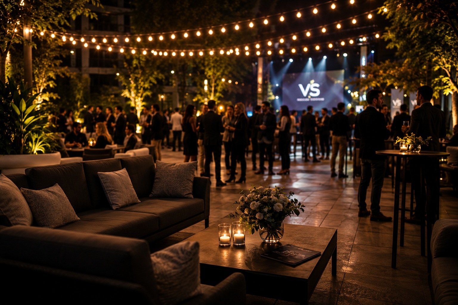 Experiencia de evento de alta gama